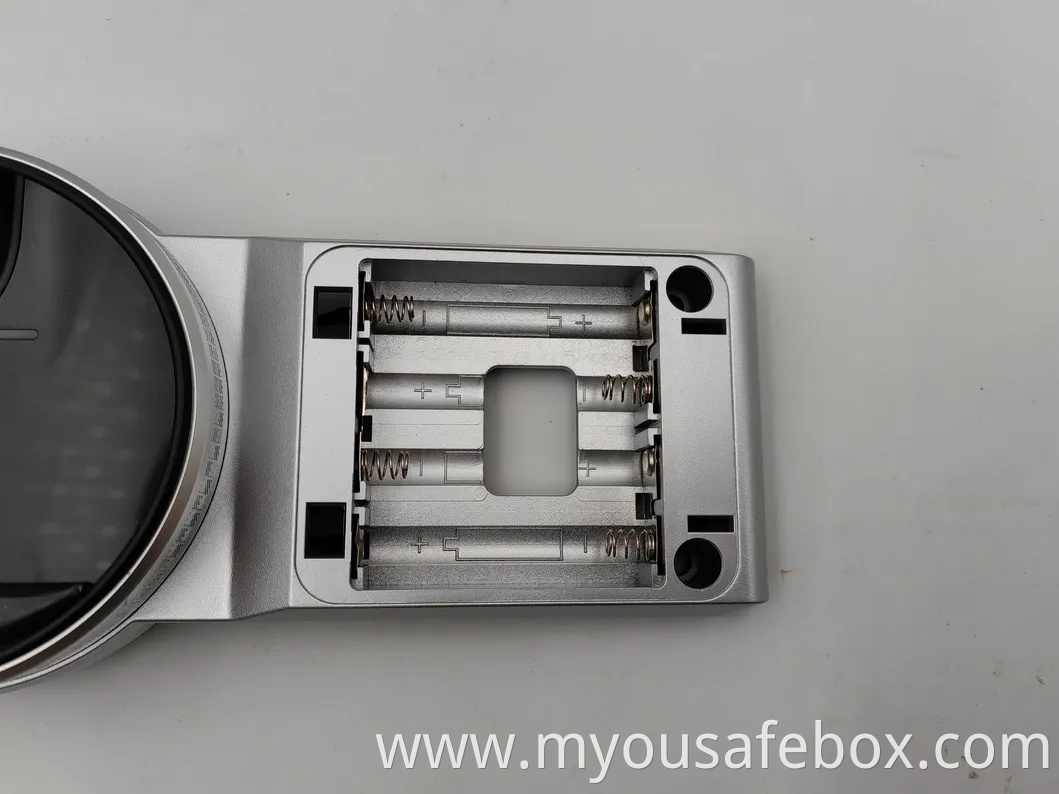 Electronic Lock for Fireproof Safe with Fingerprint Touch and External Power Supply